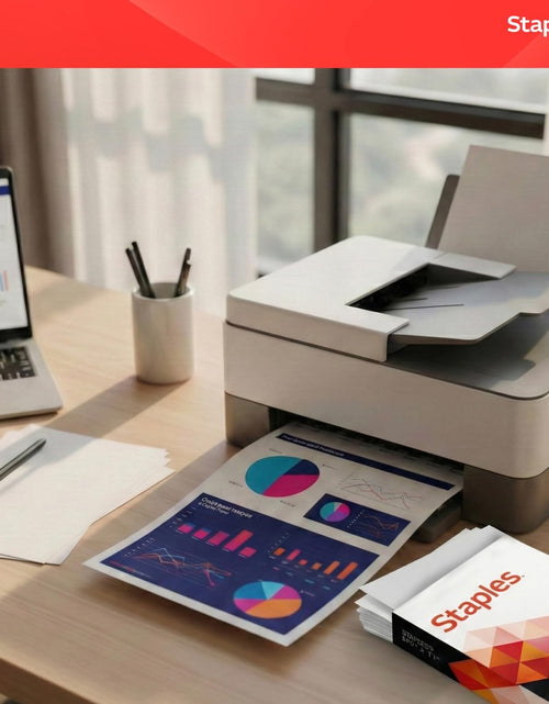 Load image into Gallery viewer, Laser Paper, 8.5X11 Inch, 32 Lb., 98 Brightness, 500/Ream | 98 Bright Sheets Give Sharp Text and Graphics in Laser Printers.

