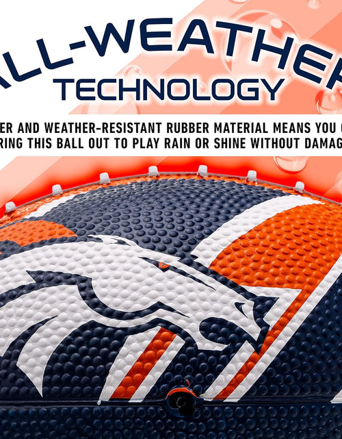 Load image into Gallery viewer, Franklin Sports NFL Rubber Mini Football
