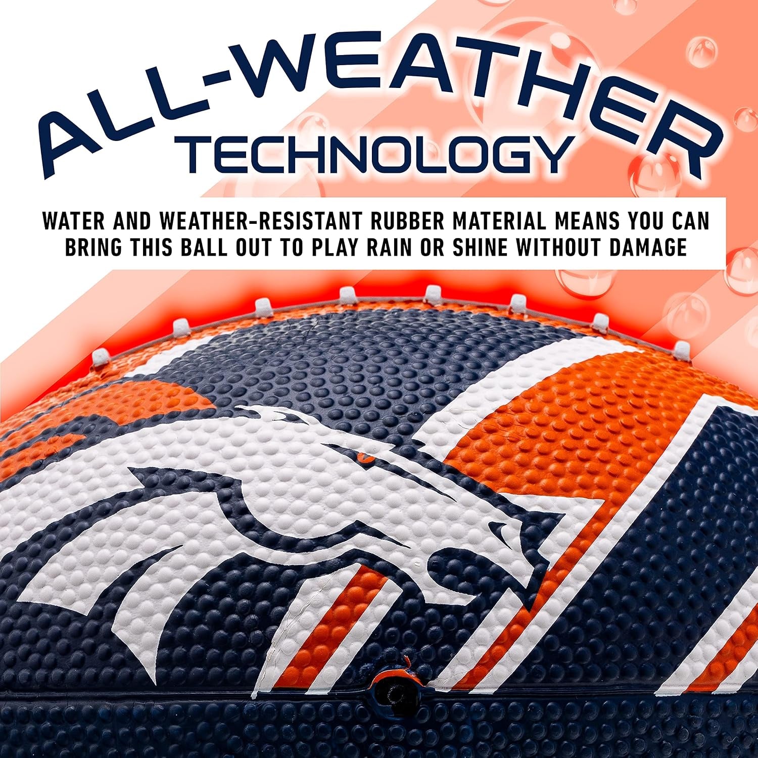 Franklin Sports NFL Rubber Mini Football