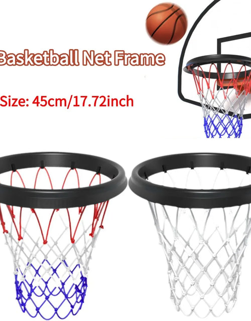 Load image into Gallery viewer, PU Basketball Net Mini Basketball Frame Portable Basketball Net Frame Professional Net Basketball Hoop Basketball Accessories

