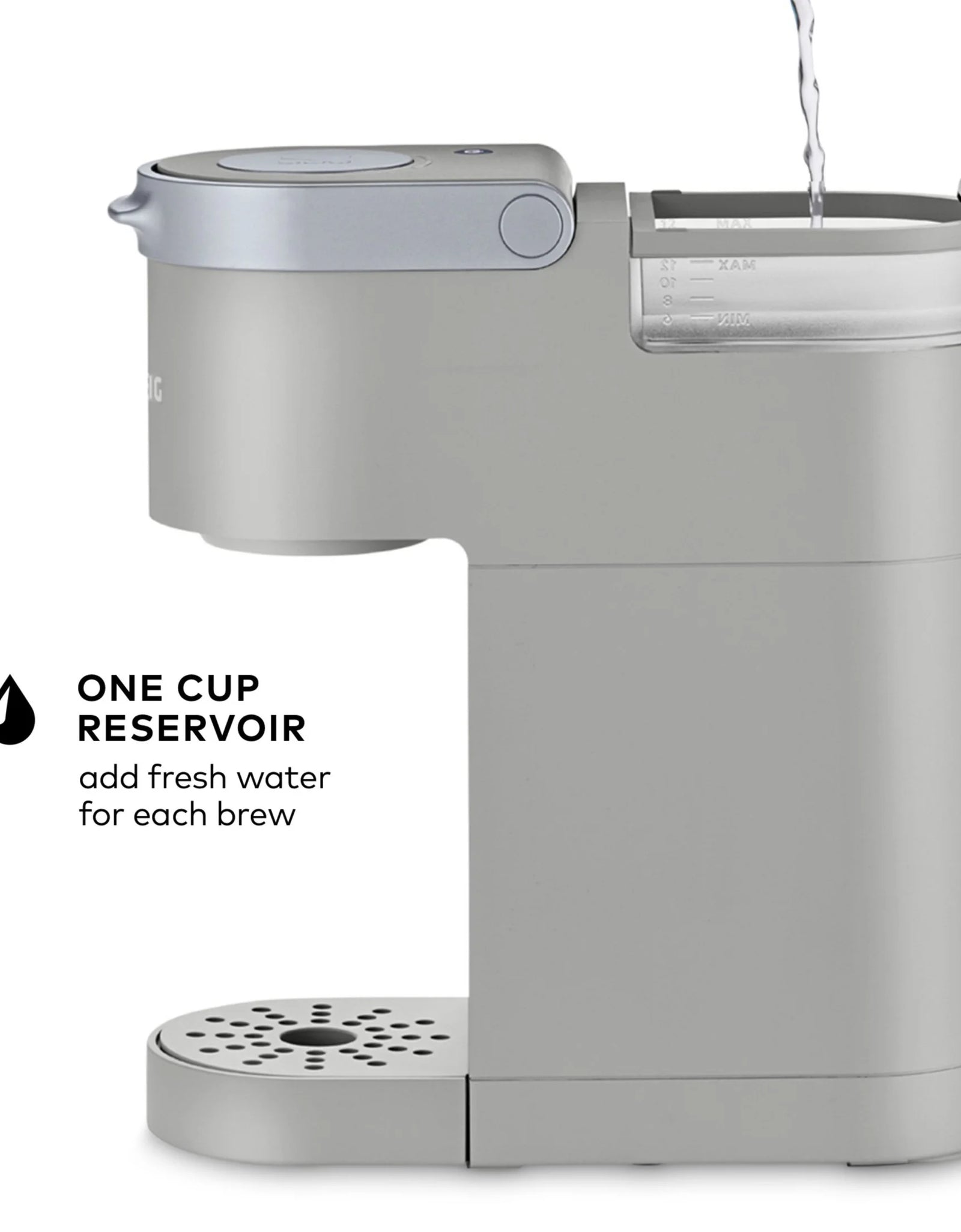 K-Mini® Single Serve Coffee Maker - Studio Gray