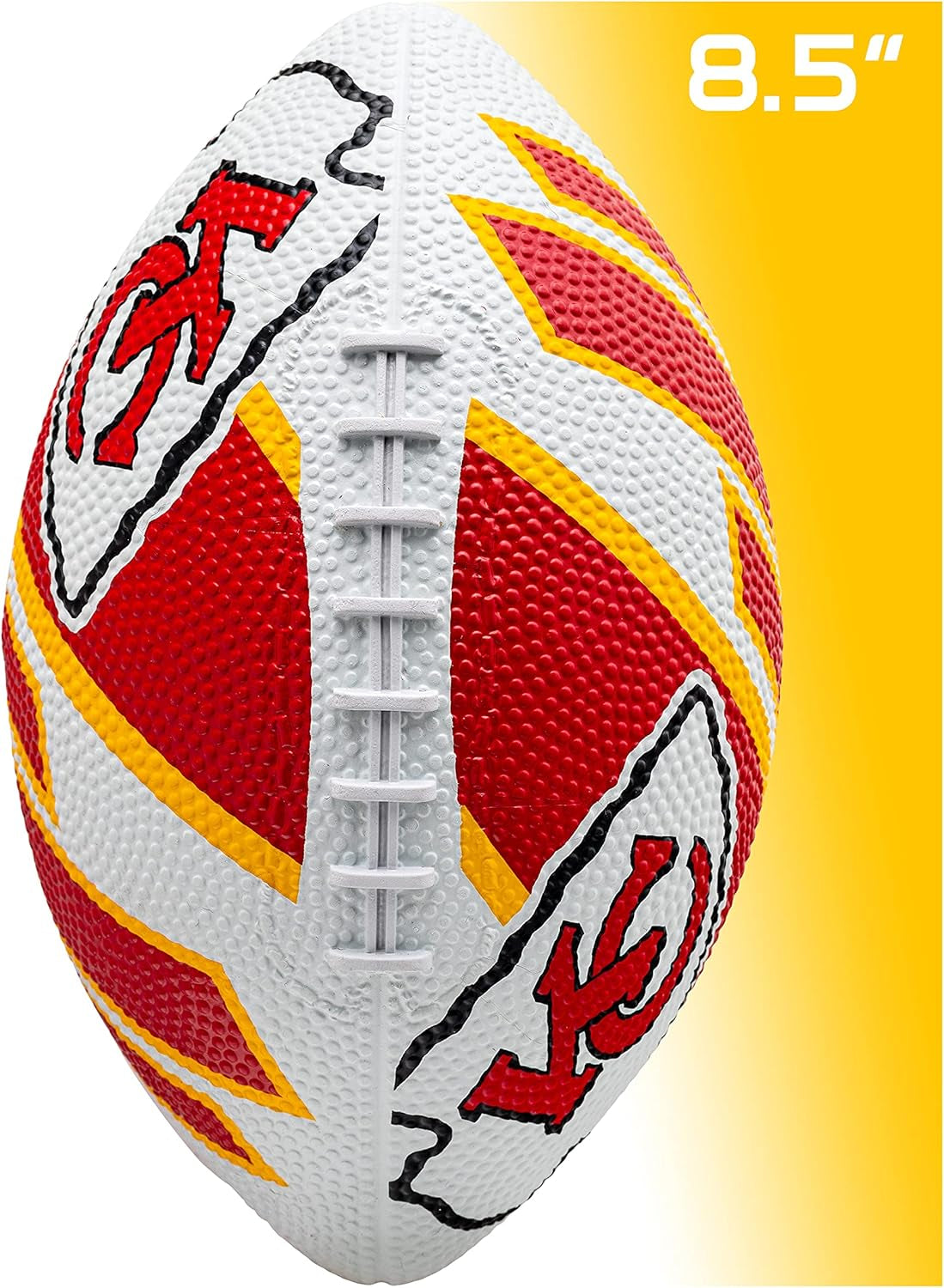 NFL Team Footballs - Rubber Youth Mini Footballs for All NFL Teams - Kids Junior