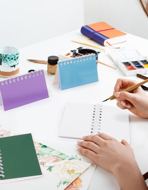 Load image into Gallery viewer, 24 Pack Colorful Pocket Notebook Mini Notebooks Bulk Party Favors Small Spiral Notepads Mini Journal Memo Note Pads for Kids, Nurse, Student, Work, Office, School, 3.9 X 2.4 Inches
