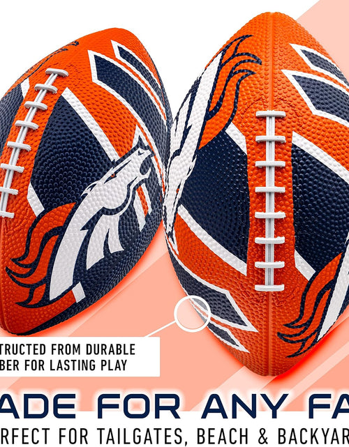 Load image into Gallery viewer, Franklin Sports NFL Rubber Mini Football
