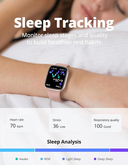 Load image into Gallery viewer, Smart Watch for Women, 1.83" HD Touchscreen Fitness Tracker, Bluetooth Calling, 110+ Sports Modes, Heart Rate Spo2 Sleep Monitor, DIY Dial, IP67 Waterproof, Compatible with Android &amp; Ios
