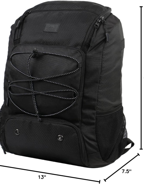 Load image into Gallery viewer, Youth Baseball Backpack, Softball Bat Bag with Shoes Compartment | Lightweight Baseball Bag for Boys and Adult, Fence Hook Hold Tball Bat, Batting Mitten, Helmet, Caps, Teeball Gear Equipment
