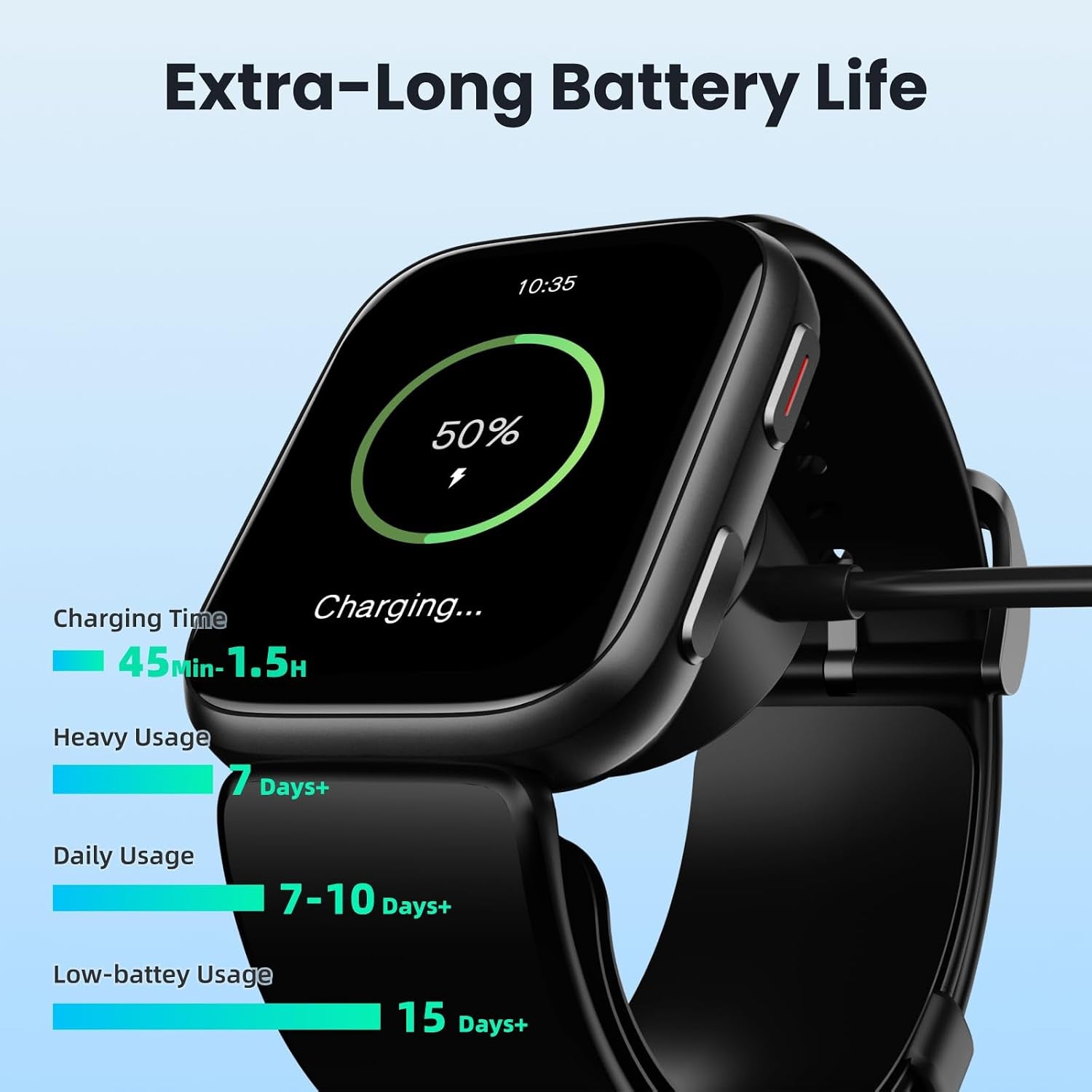 Blood Pressure Smart Watch, 1.95'' Blood Pressure Smartwatch with Air Pump Cuff, Blood Pressure Sleep Monitor Sports Tracking for Android Ios Supports Data Sharing, Reminder Monitoring