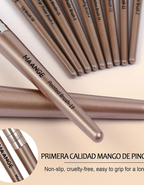 Load image into Gallery viewer, Elevate Your Beauty Routine with Our 20-Piece Professional Makeup Brush Set - Perfect for Flawless Foundation, Eyeshadow, and More in a Stylish Gift Box!
