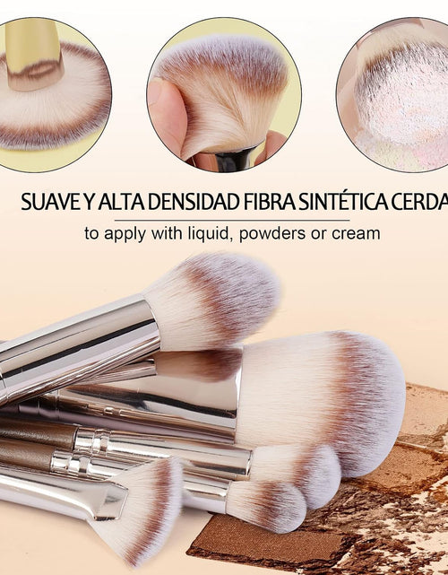 Load image into Gallery viewer, Elevate Your Beauty Routine with Our 20-Piece Professional Makeup Brush Set - Perfect for Flawless Foundation, Eyeshadow, and More in a Stylish Gift Box!
