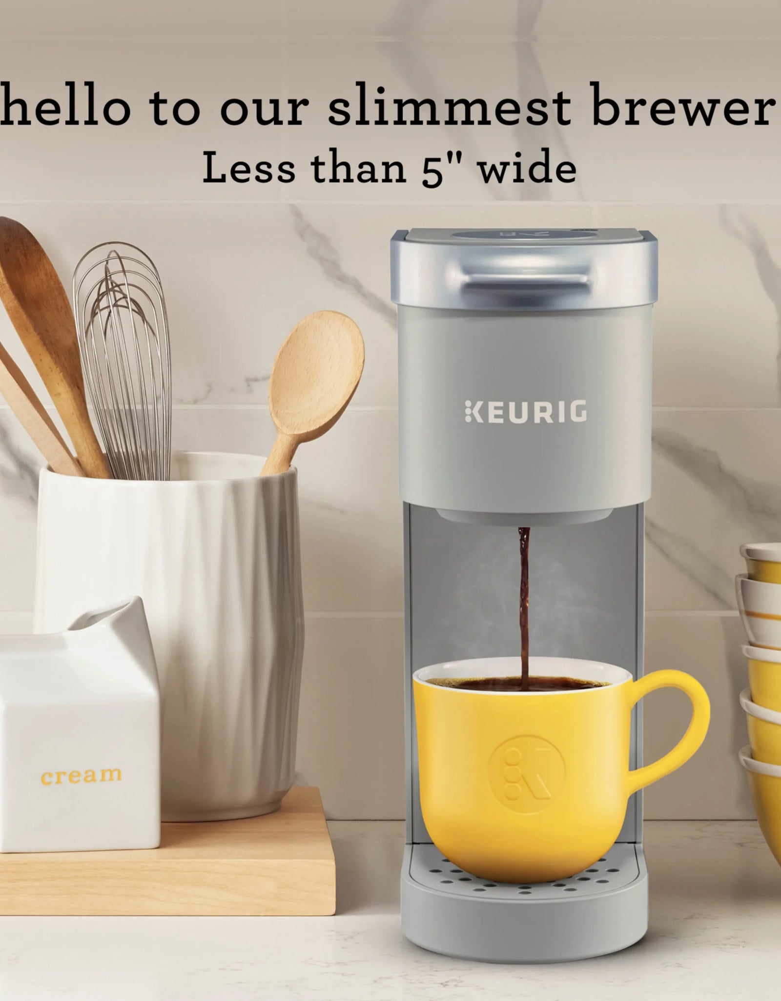 K-Mini® Single Serve Coffee Maker - Studio Gray