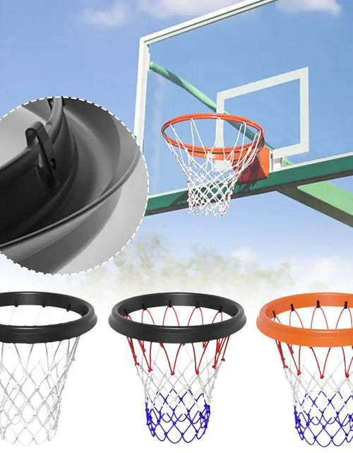 Load image into Gallery viewer, PU Basketball Net Mini Basketball Frame Portable Basketball Net Frame Professional Net Basketball Hoop Basketball Accessories
