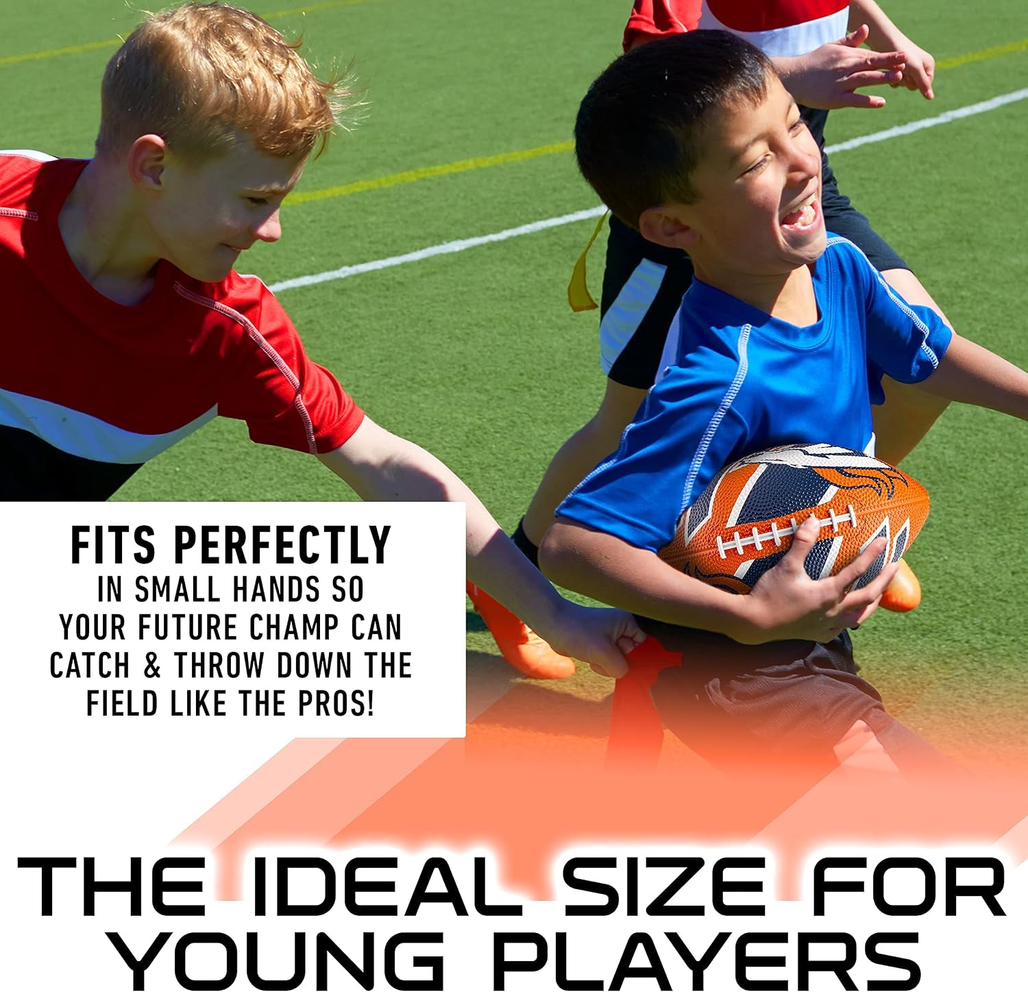Franklin Sports NFL Rubber Mini Football