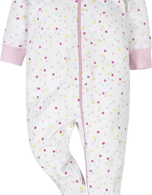 Load image into Gallery viewer, Baby-Girls 4-Pack Sleep 'N Play Footies Multi Pack
