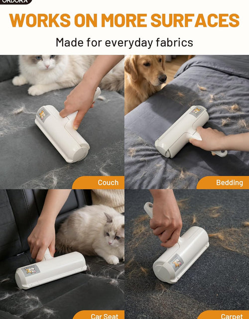 Load image into Gallery viewer, Pet Hair Removal Tool：Reusable Lint Roller for Pet Hair - Portable Pet Hair Remover - Dog and Cat Hair Remover for Couch, Furniture, Carpet, Clothes and Car Seat

