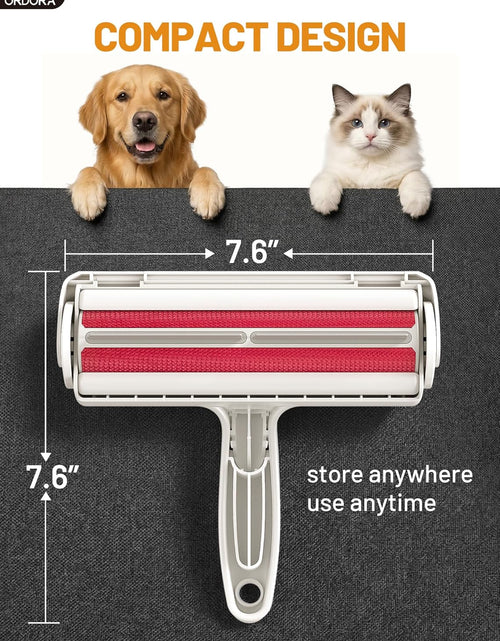 Load image into Gallery viewer, Pet Hair Removal Tool：Reusable Lint Roller for Pet Hair - Portable Pet Hair Remover - Dog and Cat Hair Remover for Couch, Furniture, Carpet, Clothes and Car Seat
