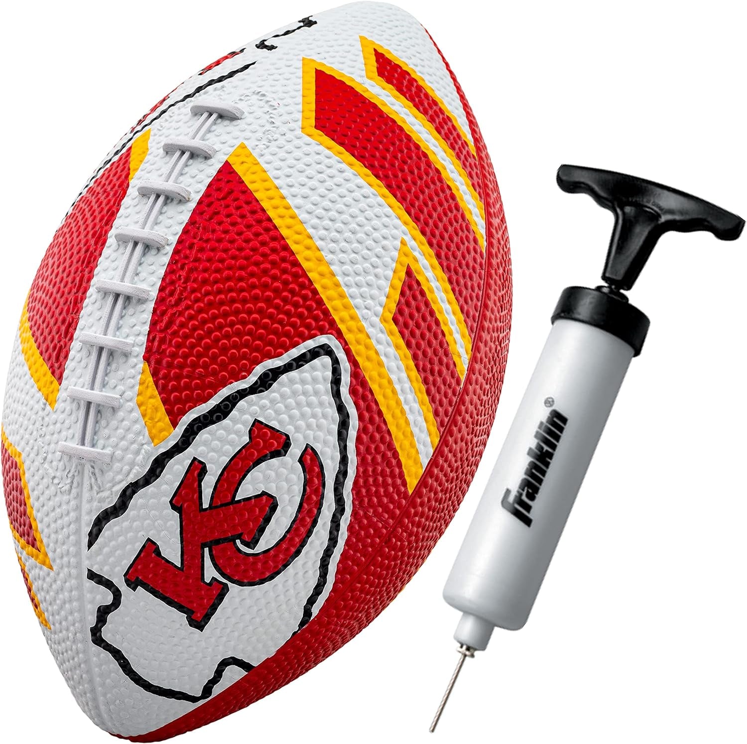 NFL Team Footballs - Rubber Youth Mini Footballs for All NFL Teams - Kids Junior