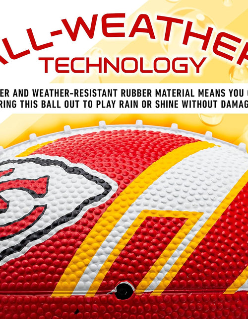 Load image into Gallery viewer, NFL Team Footballs - Rubber Youth Mini Footballs for All NFL Teams - Kids Junior
