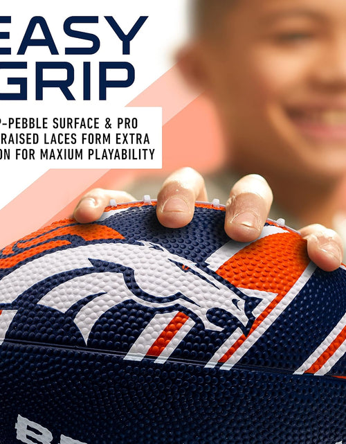 Load image into Gallery viewer, Franklin Sports NFL Rubber Mini Football
